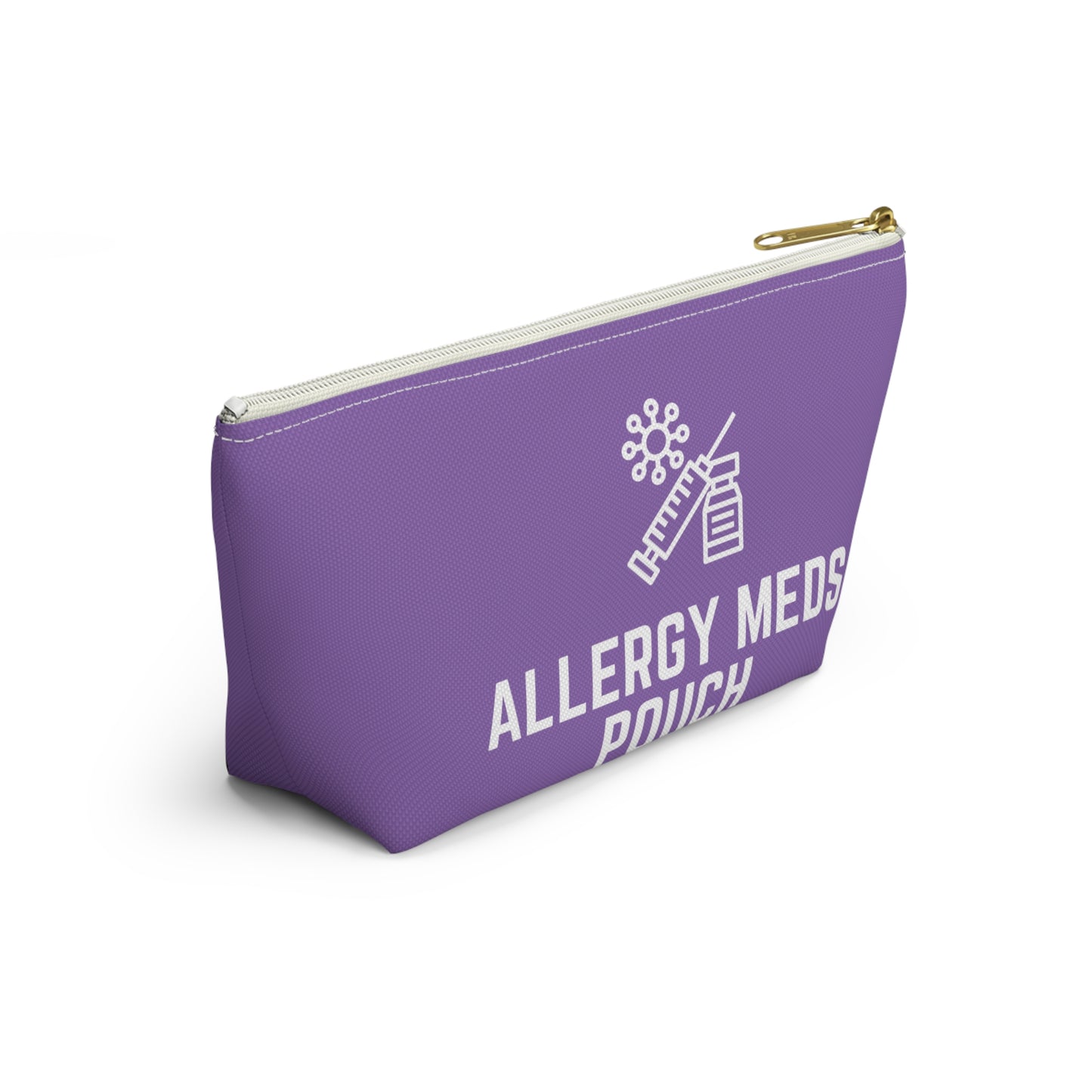 Personalized Allergy Meds Pouch for Medication Storage Travel Organizer for Allergy Relief Tablets and Emergency Essentials