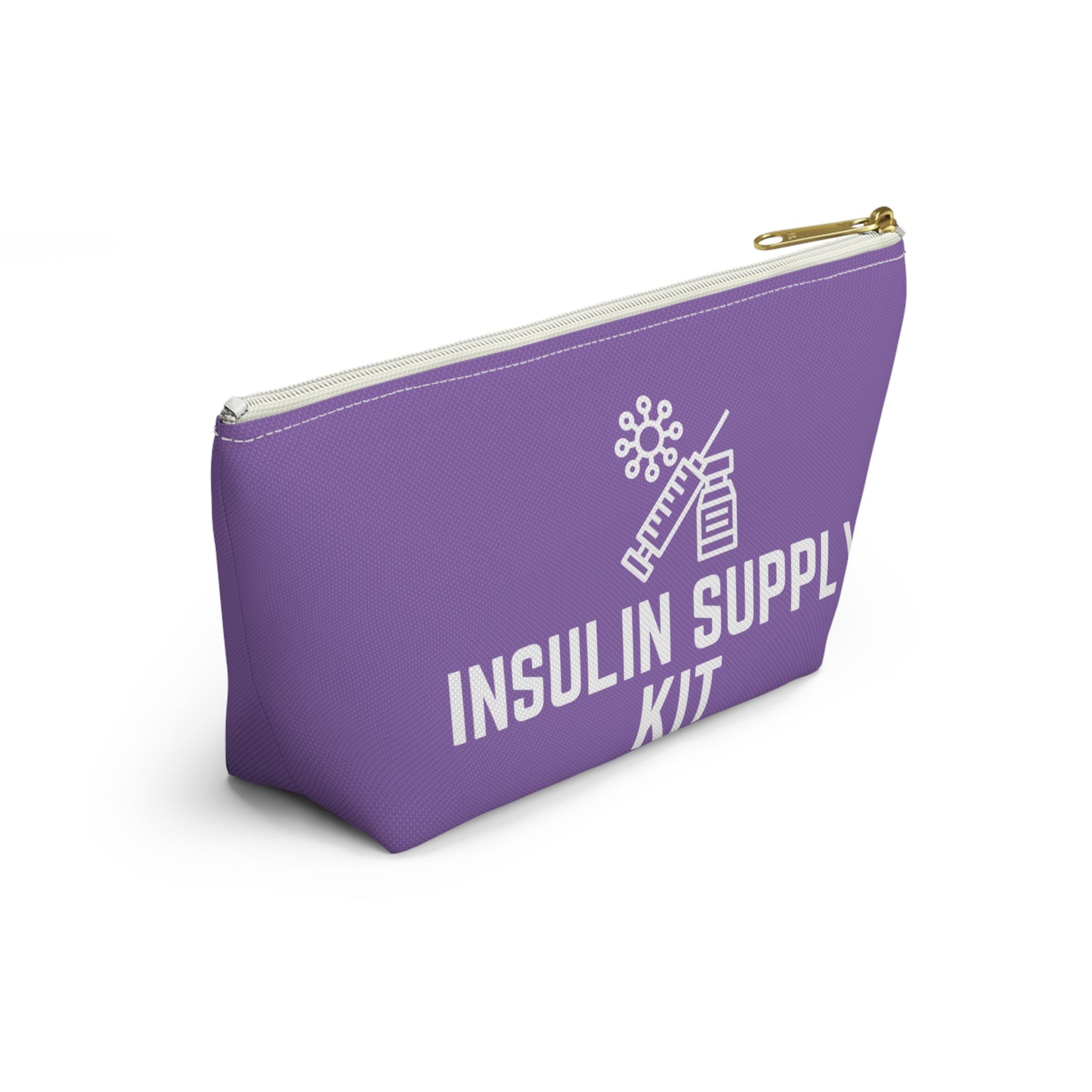 Personalized Insulin Supply Kit Pouch for Diabetes Medication Storage Travel Organizer for Insulin Pens Syringes and Supplies