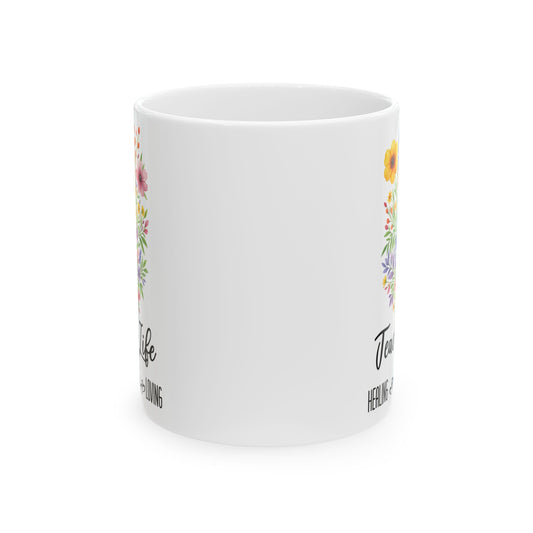 Nurse Life Mug 11oz 15oz Custom Coffee Cup Gift for Nurses Medical Worker Appreciation Personalized Ceramic Mug for Her or Him