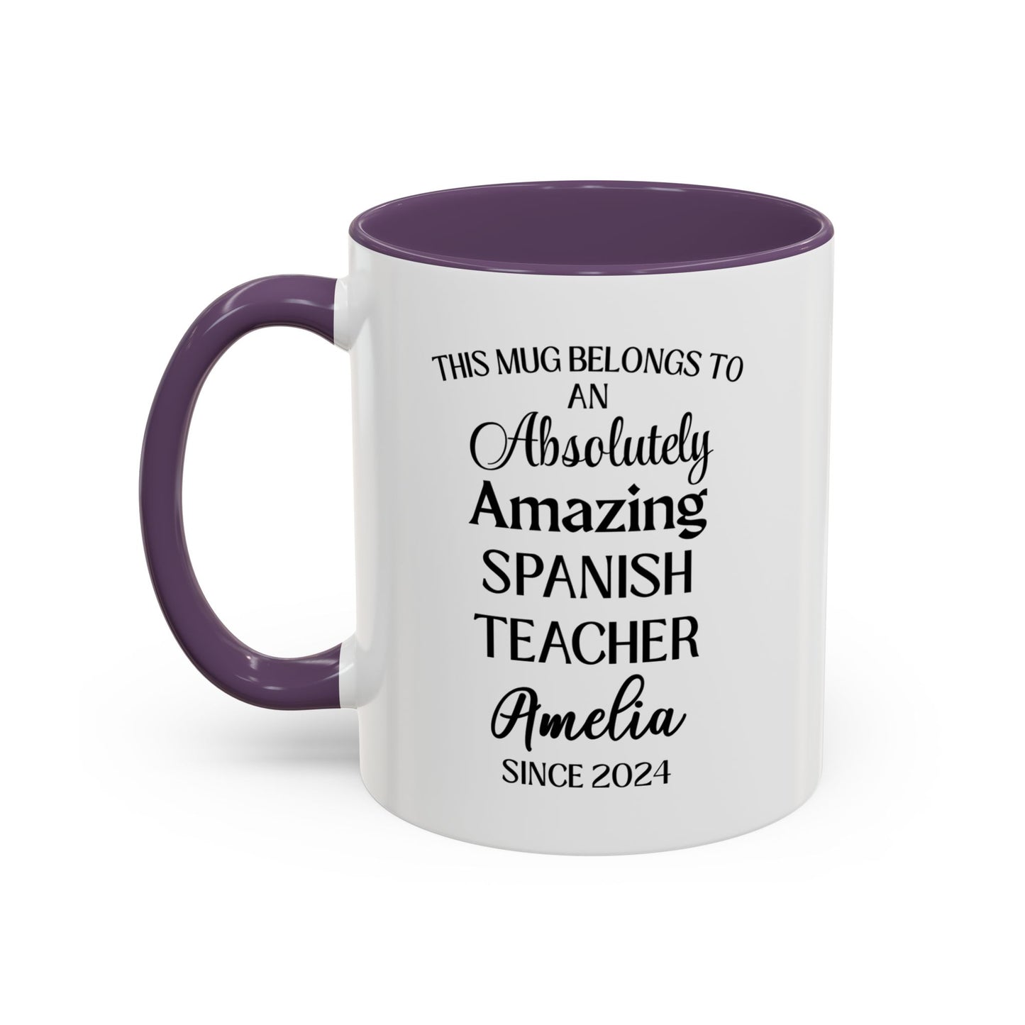 Mug, Custom Spanish Teacher Gift, Gracias Teacher Cup, Funny Language Instructor, Personalized Coffee Mug
