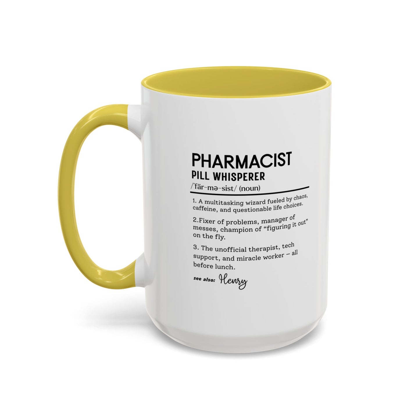 Funny Pharmacist Mug, Pill Whisperer Gift, Coffee Mug for Pharmacists, Personalized Pharma Gift, Medical Humor Mug