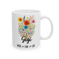 Gigi Mug 11oz 15oz Custom Coffee Cup Gift for Grandma Birthday or Mothers Day Personalized Ceramic Mug for Her from Grandkids