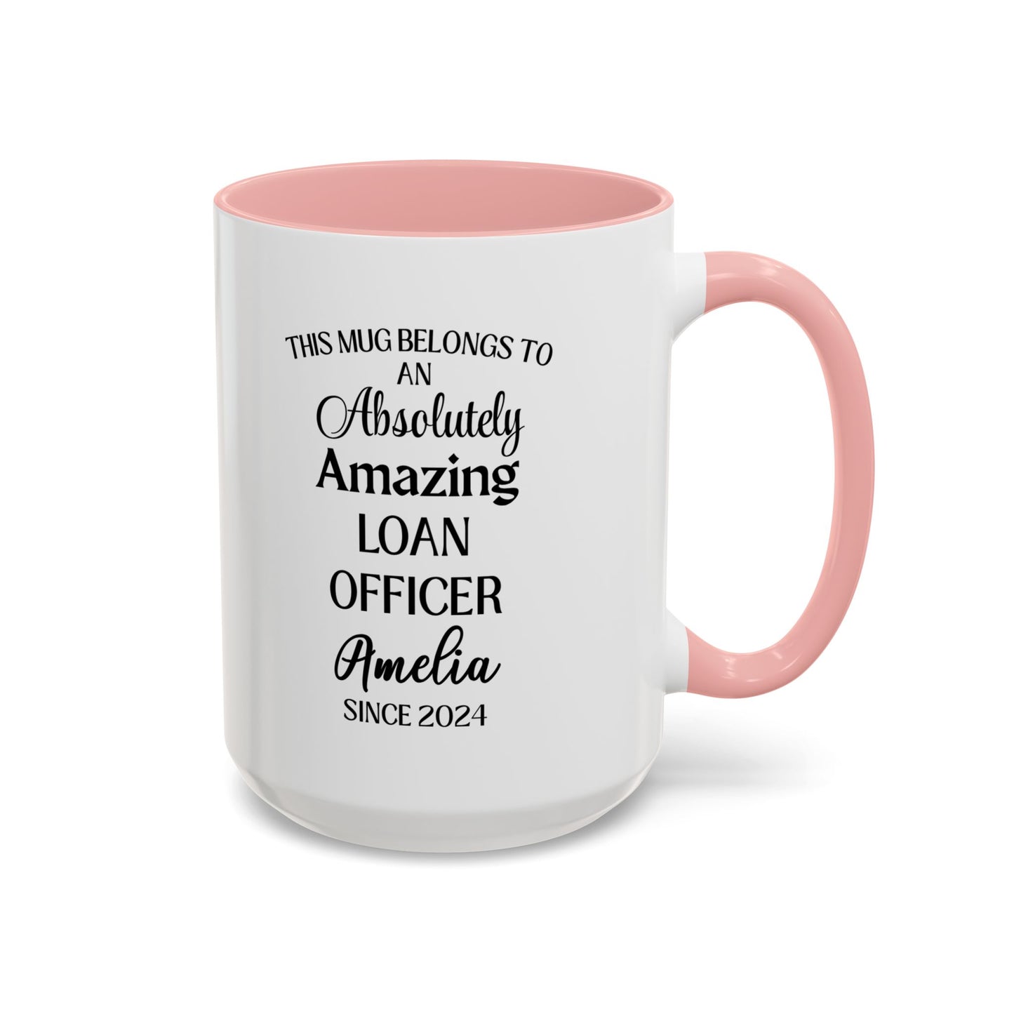 Personalized Loan Officer Coffee Mug, Funny Finance Gift, Custom Banker Cup, Mortgage Expert Gift, Customizable Coffee Mug