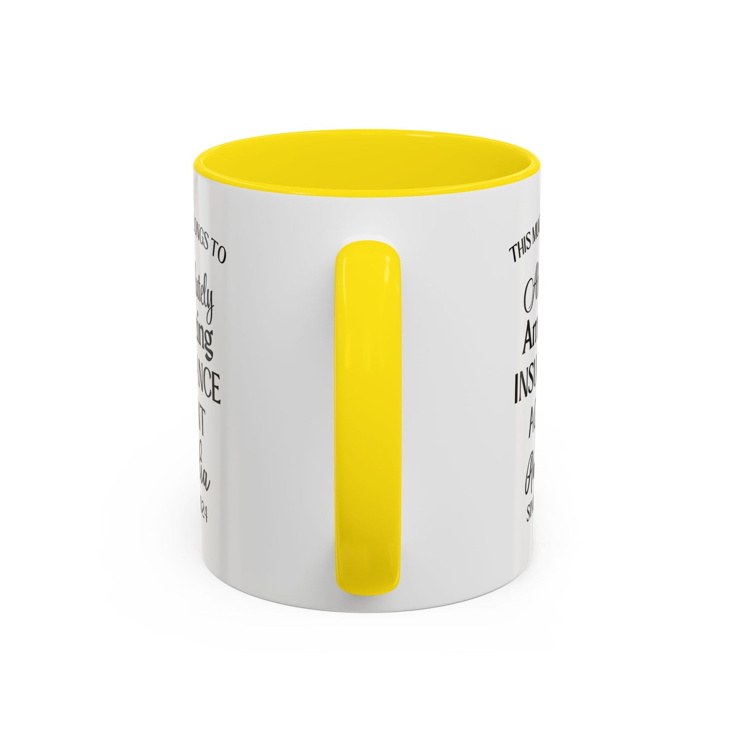 Custom Insurance Agent Mug, Funny Risk Manager Gift, Personalized Office Mug, Financial Advisor Coffee Cup
