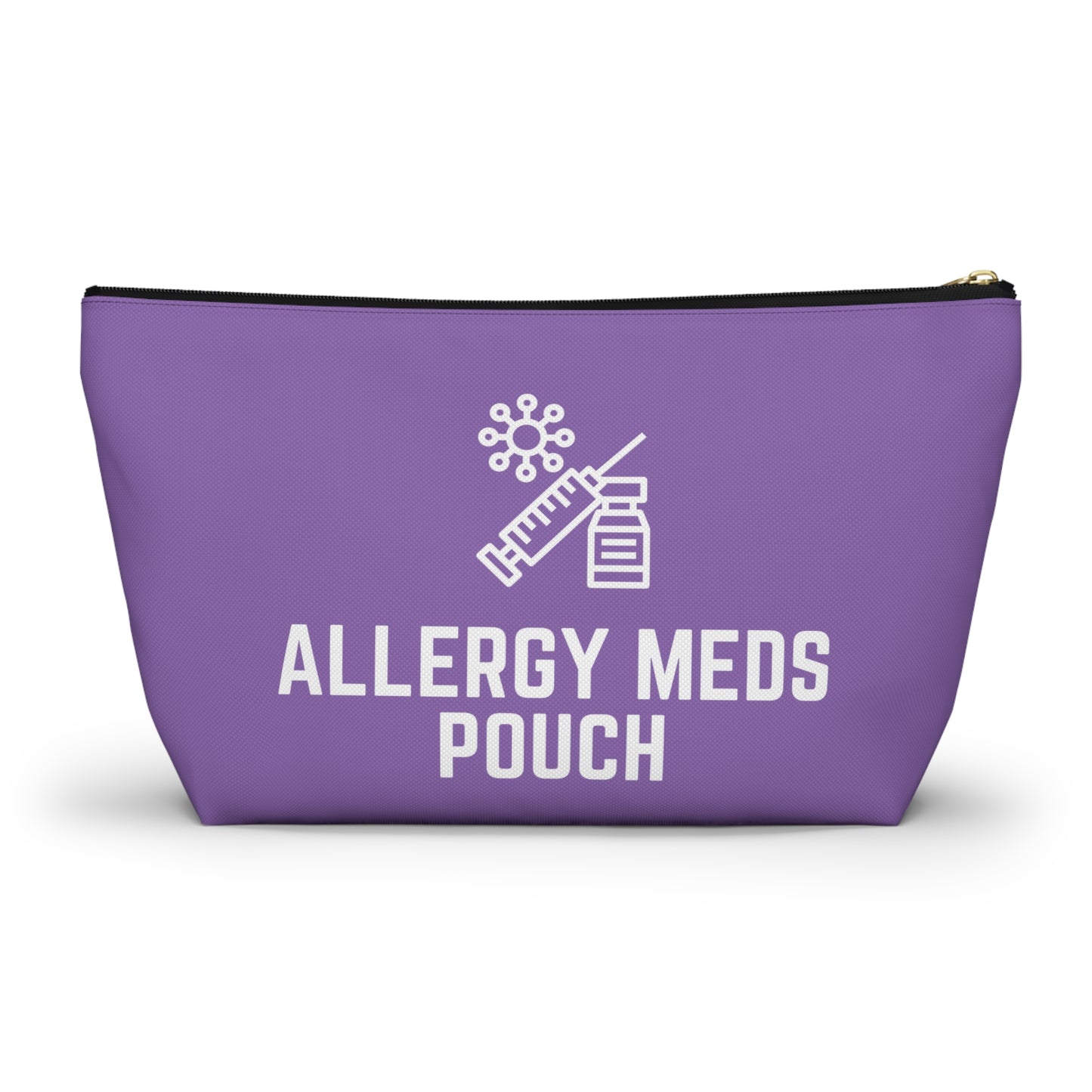 Personalized Allergy Meds Pouch for Medication Storage Travel Organizer for Allergy Relief Tablets and Emergency Essentials