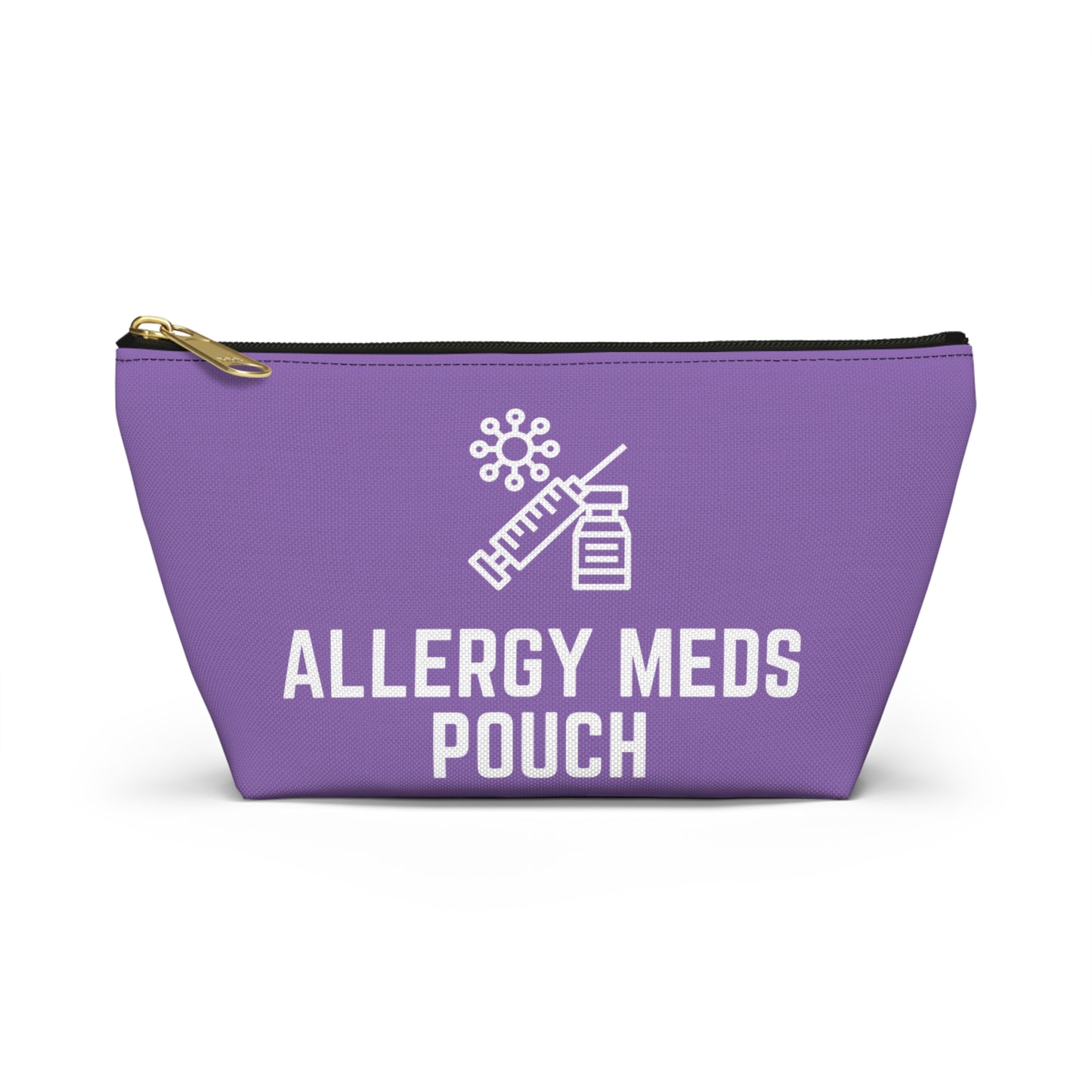 Personalized Allergy Meds Pouch for Medication Storage Travel Organizer for Allergy Relief Tablets and Emergency Essentials