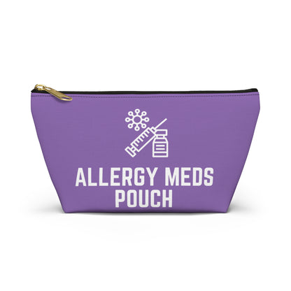 Personalized Allergy Meds Pouch for Medication Storage Travel Organizer for Allergy Relief Tablets and Emergency Essentials