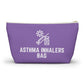 Personalized Asthma Inhalers Bag Pouch for Inhaler Storage Travel Organizer for Asthma Medication and Emergency Relief Essentials