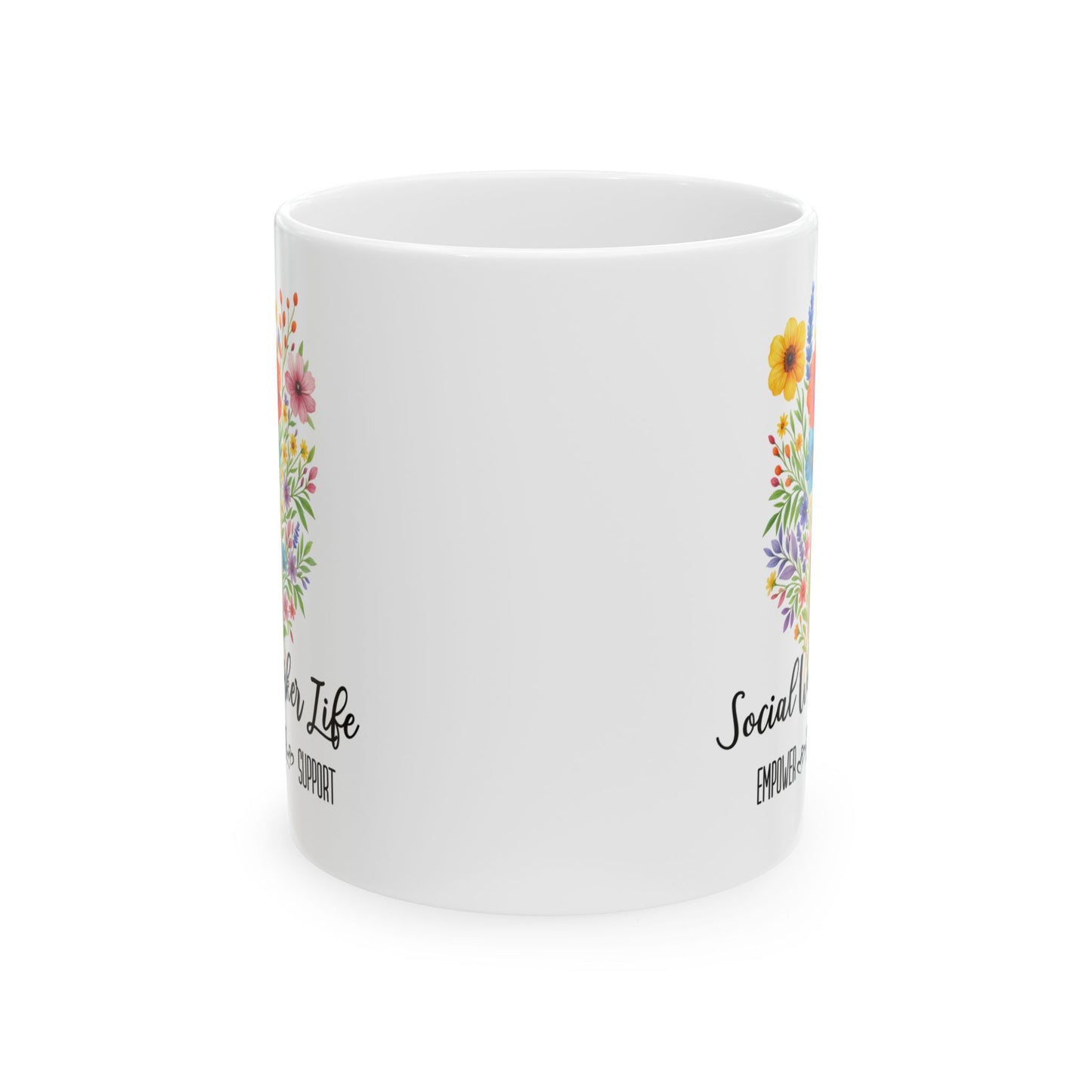 Social Worker Life Ceramic Mug - Perfect Gift for Social Workers (11oz, 15oz)