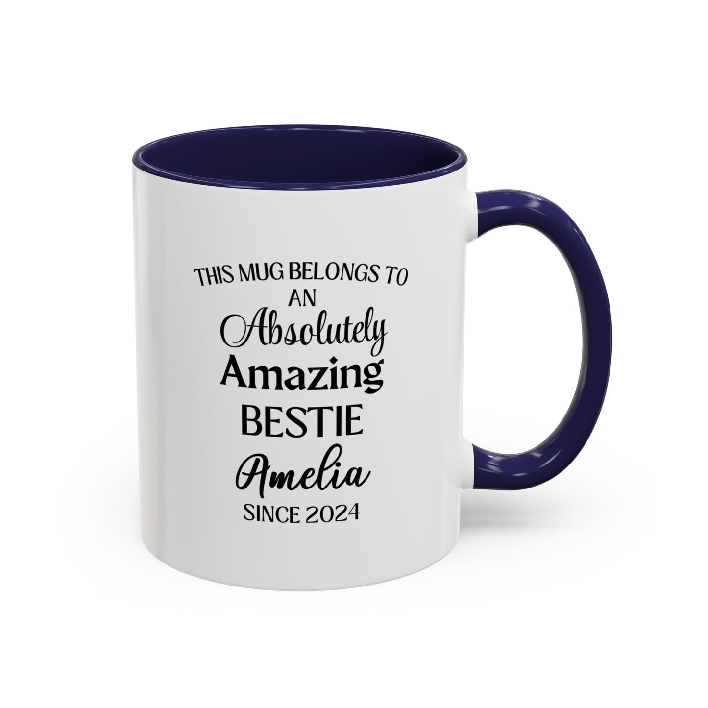 Bestie Mug, Funny Best Friend Gift, Custom BFF Coffee Cup, Personalized Mug for Best Friend, Cute Friendship Gift