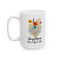 Boy Mom Mug 11oz 15oz Personalized Coffee Cup Gift for Moms with Sons Custom Ceramic Mug for Her Mothers Day or Birthday Gift Idea