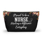 Nurse Essentials Pouch Gift For Nurses Organizer Zipper Bag For Work Supplies Makeup Storage Graduation Or Appreciation Gift For RN LPN