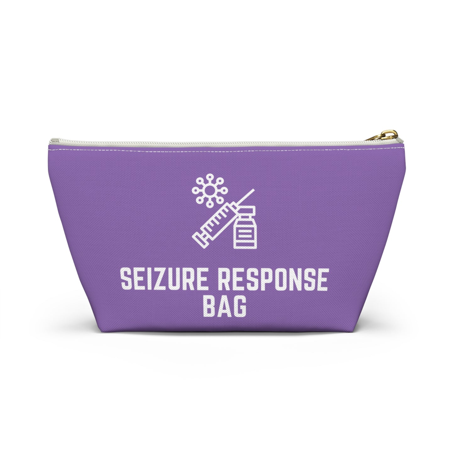 Personalized Seizure Response Bag for Emergency Medication Storage Travel Organizer for Epilepsy Safety Supplies and Medical Info