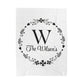 Custom Family Name Blanket, Last Name Blanket, Initials Blanket, Wedding Gift, Anniversary Gift, Housewarming Gift, Gift for Family