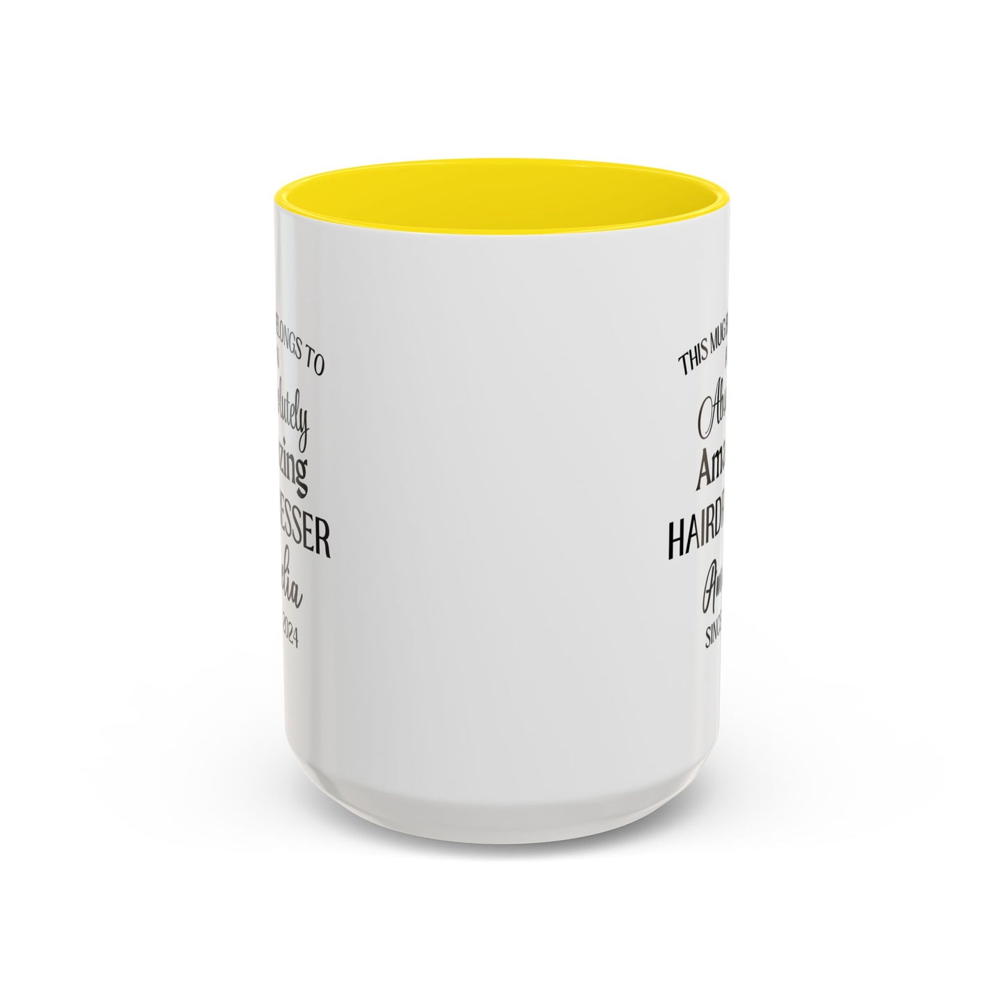 Custom Hairdresser Mug, Funny Salon Stylist Gift, Personalized Hair Artist Cup, Cosmetologist Coffee Mug