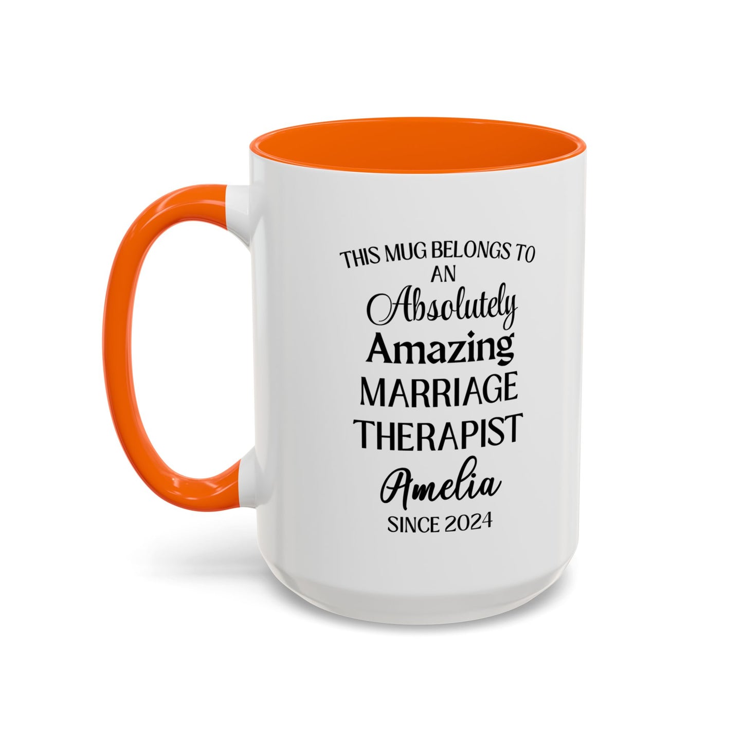 Coffee Mug, Custom Marriage Therapist Mug, Funny Relationship Counselor Gift, Personalized Couples Coach Cup, Gift for Couples, Wedding