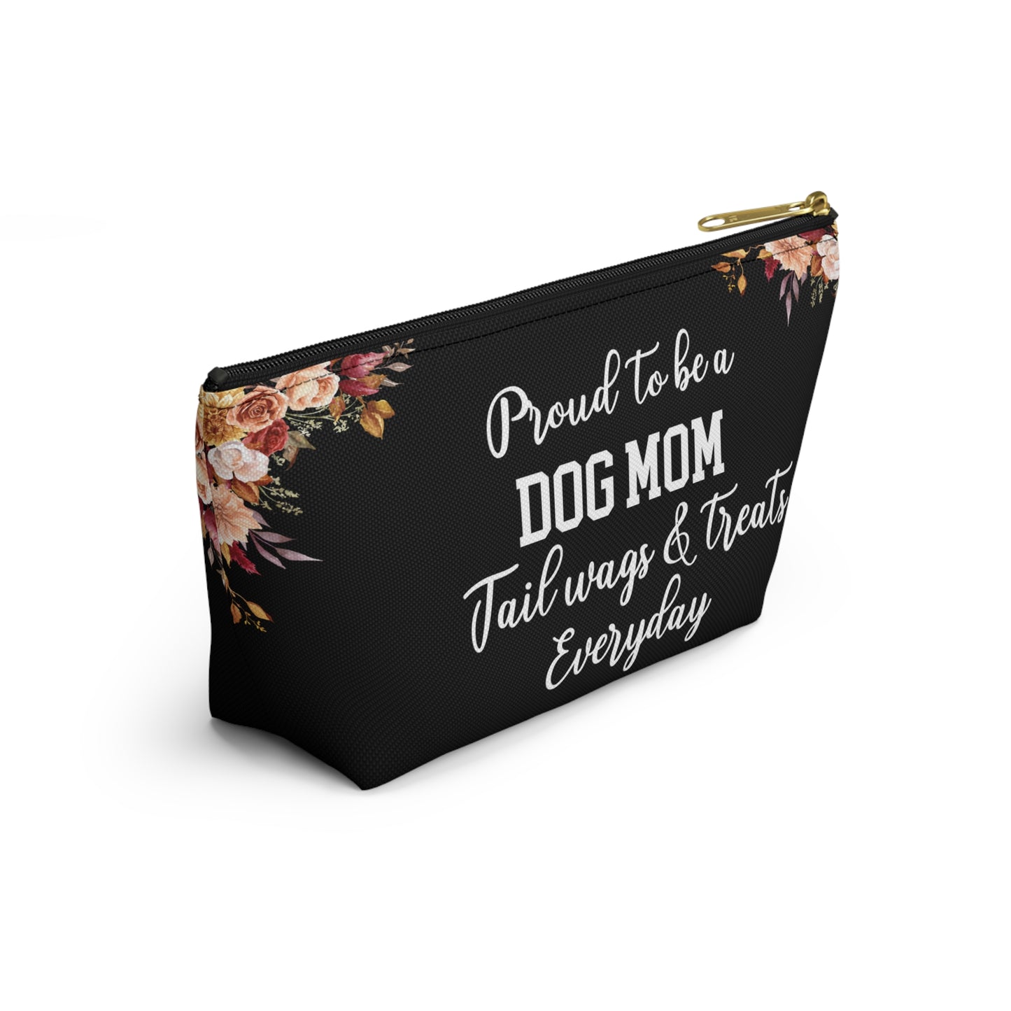 Dog Mom Essentials Pouch Gift For Dog Lovers Pet Treat Bag Organizer Cute Makeup Travel Case For Dog Mama Everyday Carry Dog Walker Gift