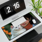Personalized Desk Mats Featuring Cat & Girl Design, Cute Home Office Decor, Unique Gift for Cat Lovers, Gamer Desktop Accessories, [...]