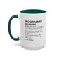 Custom Programmer Mug, Code Conjurer Dictionary Mug, Funny Software Developer Gift, Tech Coffee Cup, Colorful Mugs 11oz 15oz