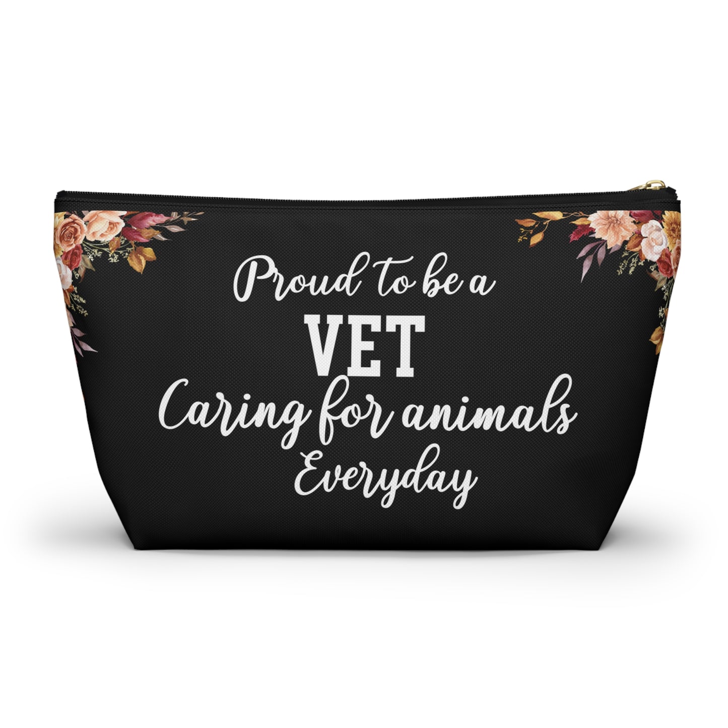 Vet Essentials Pouch Animal Care Organizer Zipper Bag for Veterinarians Medical Supplies Storage Portable and Durable Gift for Vets