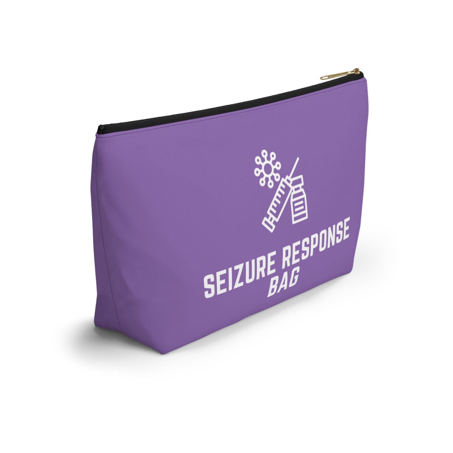 Personalized Seizure Response Bag for Emergency Medication Storage Travel Organizer for Epilepsy Safety Supplies and Medical Info