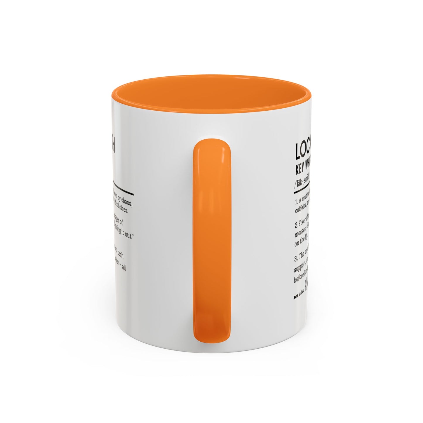 Personalized Locksmith Mug, Funny Dictionary Mug for Key Whisperers, Unique Gift for Locksmiths, Key Tech Mug, Colorful Mugs (11oz, 15oz)