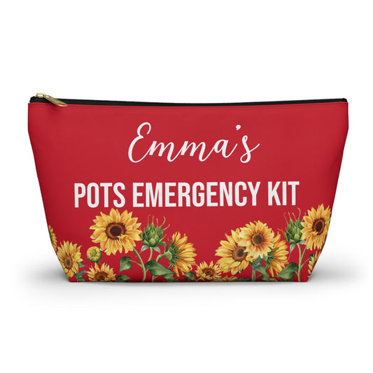 POTS Emergency Kit Emmas Medical Pouch Dysautonomia Supplies Bag Personalized POTS Essentials Organizer for Quick Access