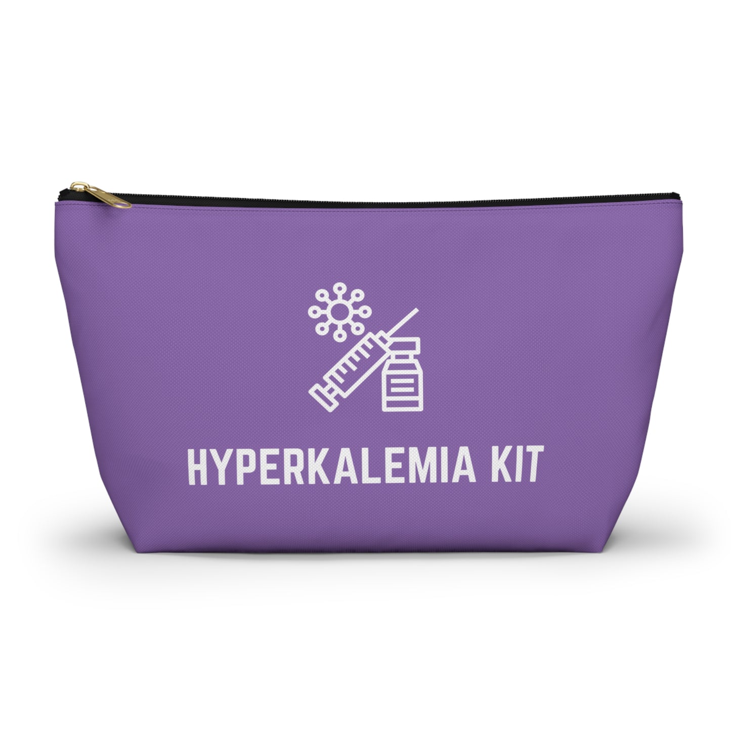 Personalized Hyperkalemia Kit Pouch for Emergency Medication Storage Travel Organizer for Potassium Management and Health Essentials