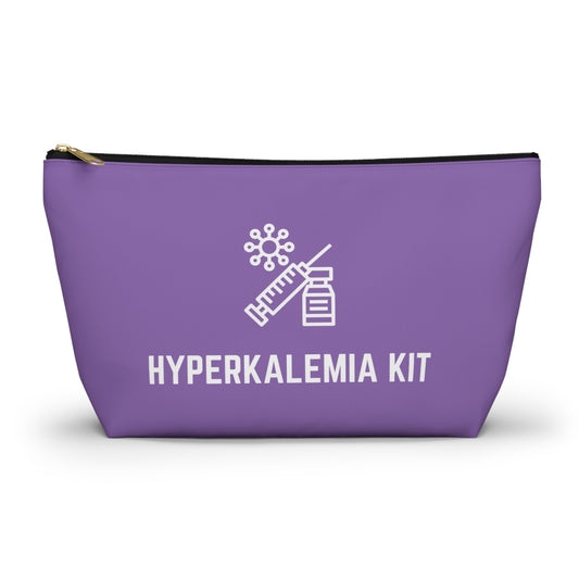 Personalized Hyperkalemia Kit Pouch for Emergency Medication Storage Travel Organizer for Potassium Management and Health Essentials