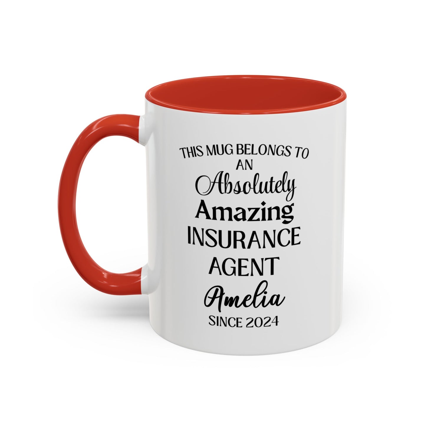 Custom Insurance Agent Mug, Funny Risk Manager Gift, Personalized Office Mug, Financial Advisor Coffee Cup