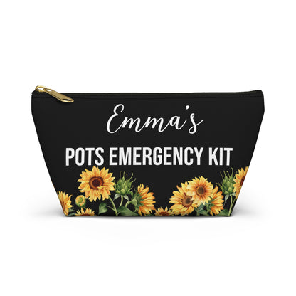 POTS Emergency Kit Personalized Medical Pouch for Dysautonomia Essentials Daily Meds Salt Tabs Electrolytes Travel Supply Organizer