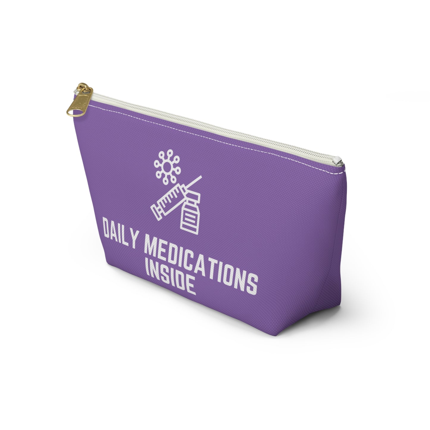 Personalized Daily Medications Inside Pouch for Organized Medication Storage Travel Organizer for Pills and Health Essentials