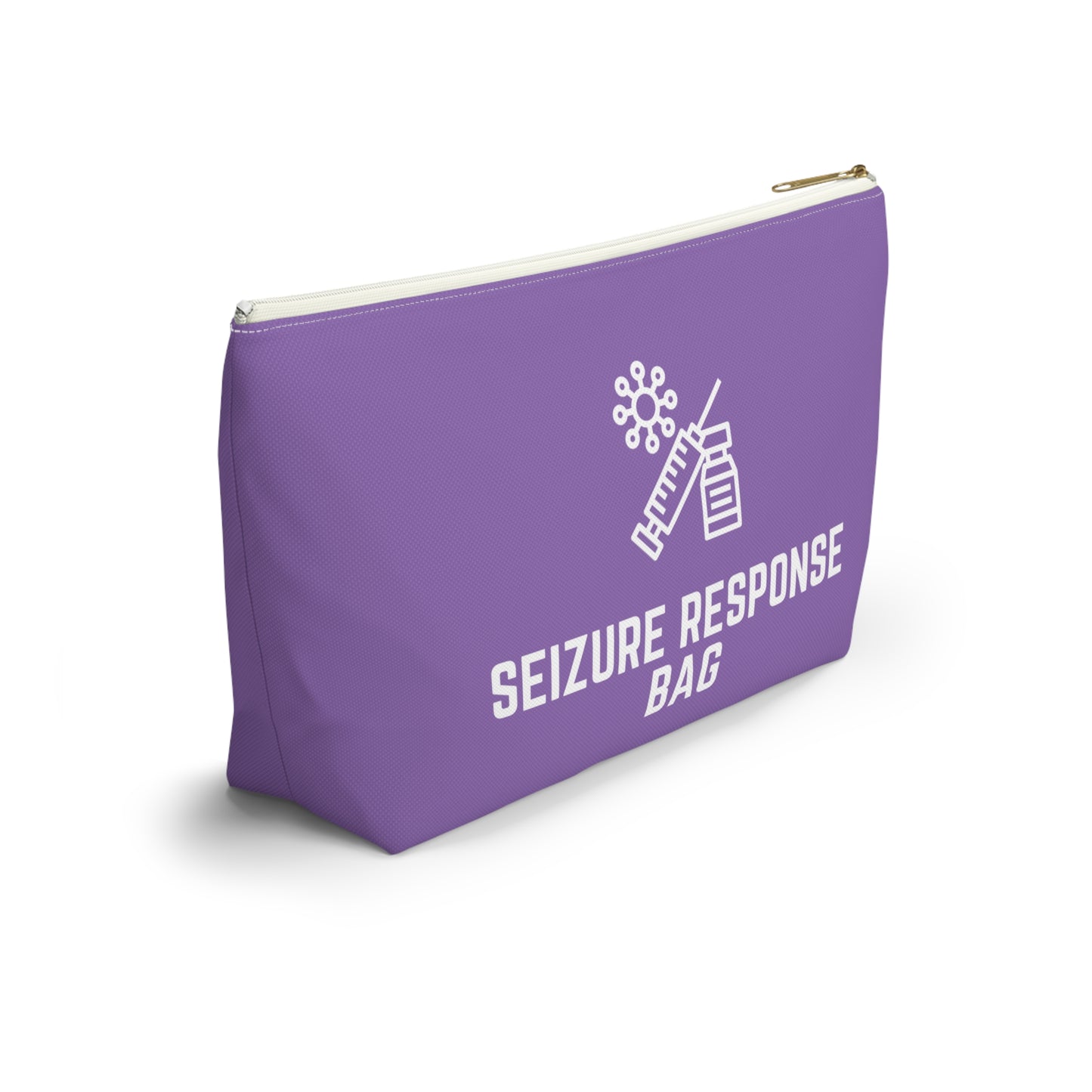 Personalized Seizure Response Bag for Emergency Medication Storage Travel Organizer for Epilepsy Safety Supplies and Medical Info