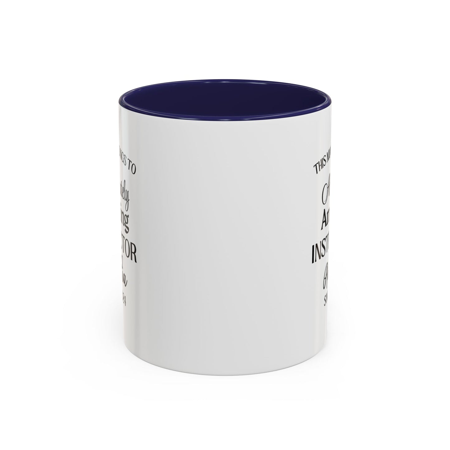 Custom Instructor Mug, Funny Teaching Gift, Personalized Educator Coffee Cup, Mentor Appreciation Mug