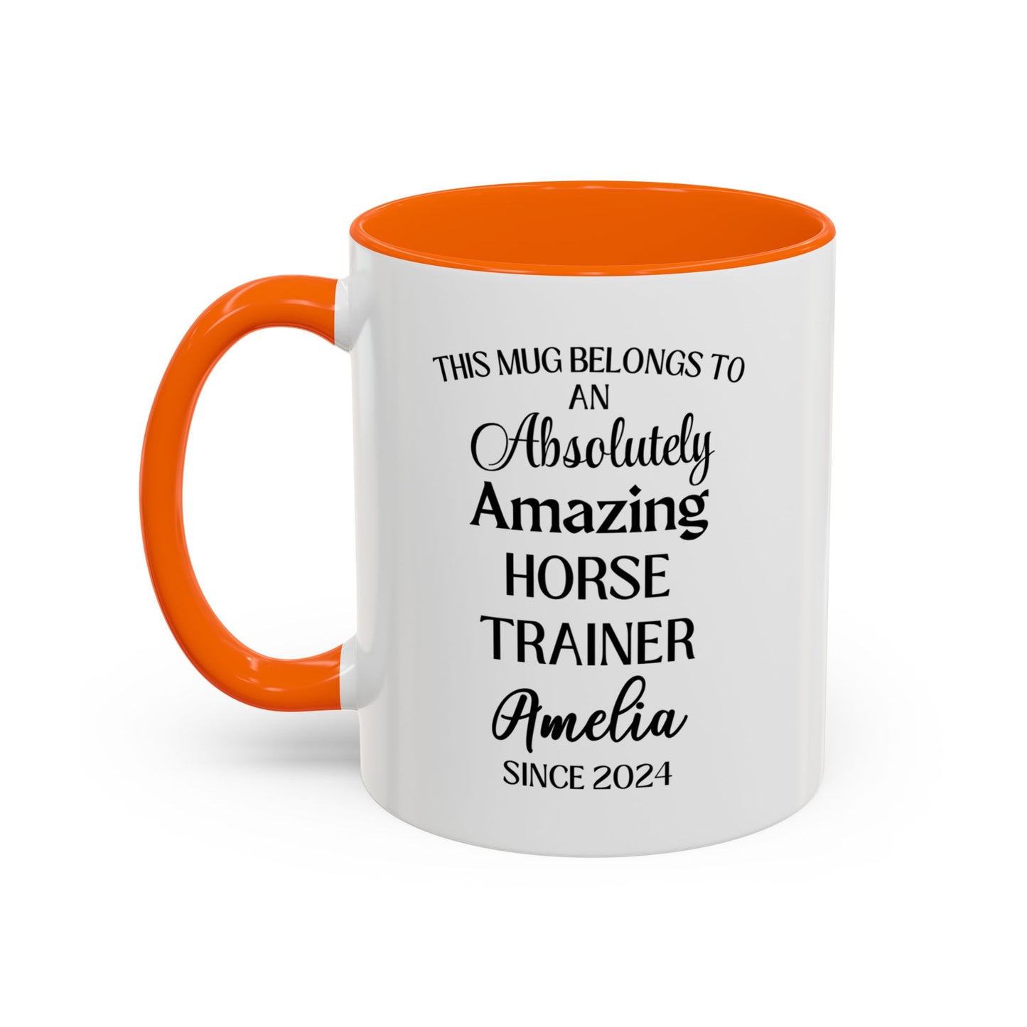 Custom Horse Trainer Mug, Funny Equestrian Mug, Personalized Horse Riding Coach Cup, Stable Mentor Gift