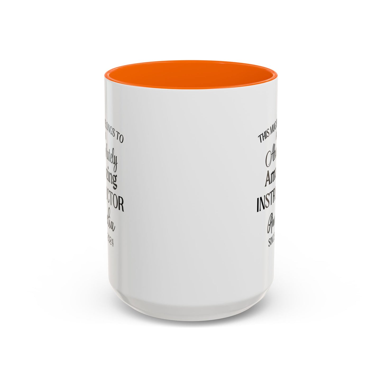 Custom Instructor Mug, Funny Teaching Gift, Personalized Educator Coffee Cup, Mentor Appreciation Mug