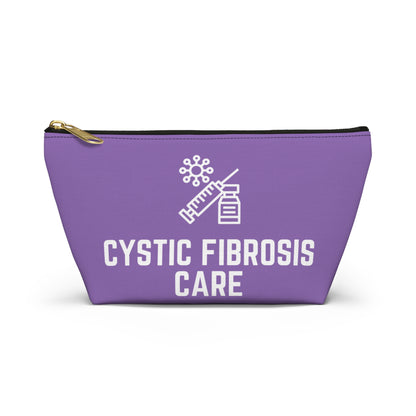 Personalized Cystic Fibrosis Care Pouch for Medication Storage Travel Organizer for Daily Treatment and Health Essentials