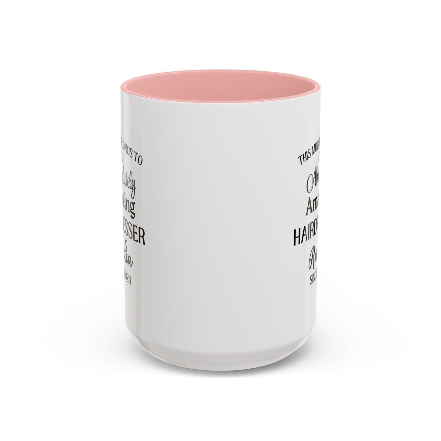 Custom Hairdresser Mug, Funny Salon Stylist Gift, Personalized Hair Artist Cup, Cosmetologist Coffee Mug