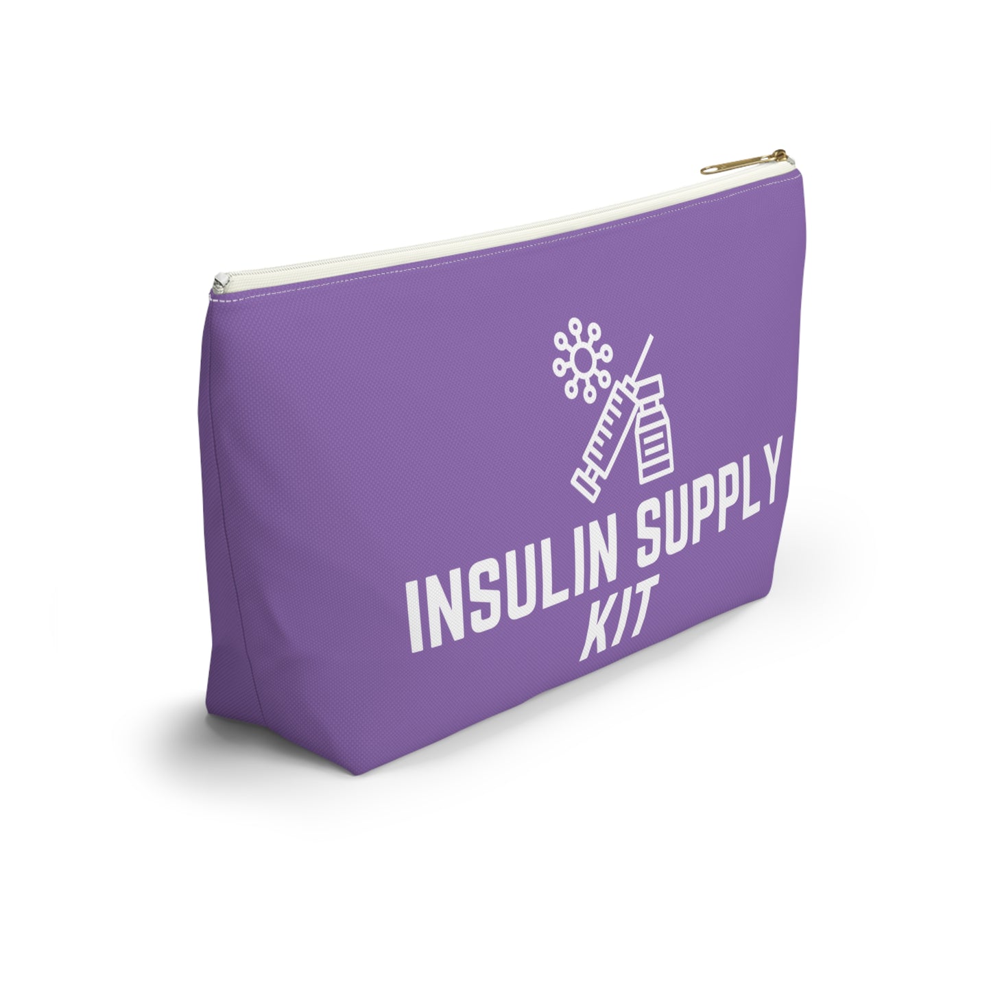 Personalized Insulin Supply Kit Pouch for Diabetes Medication Storage Travel Organizer for Insulin Pens Syringes and Supplies