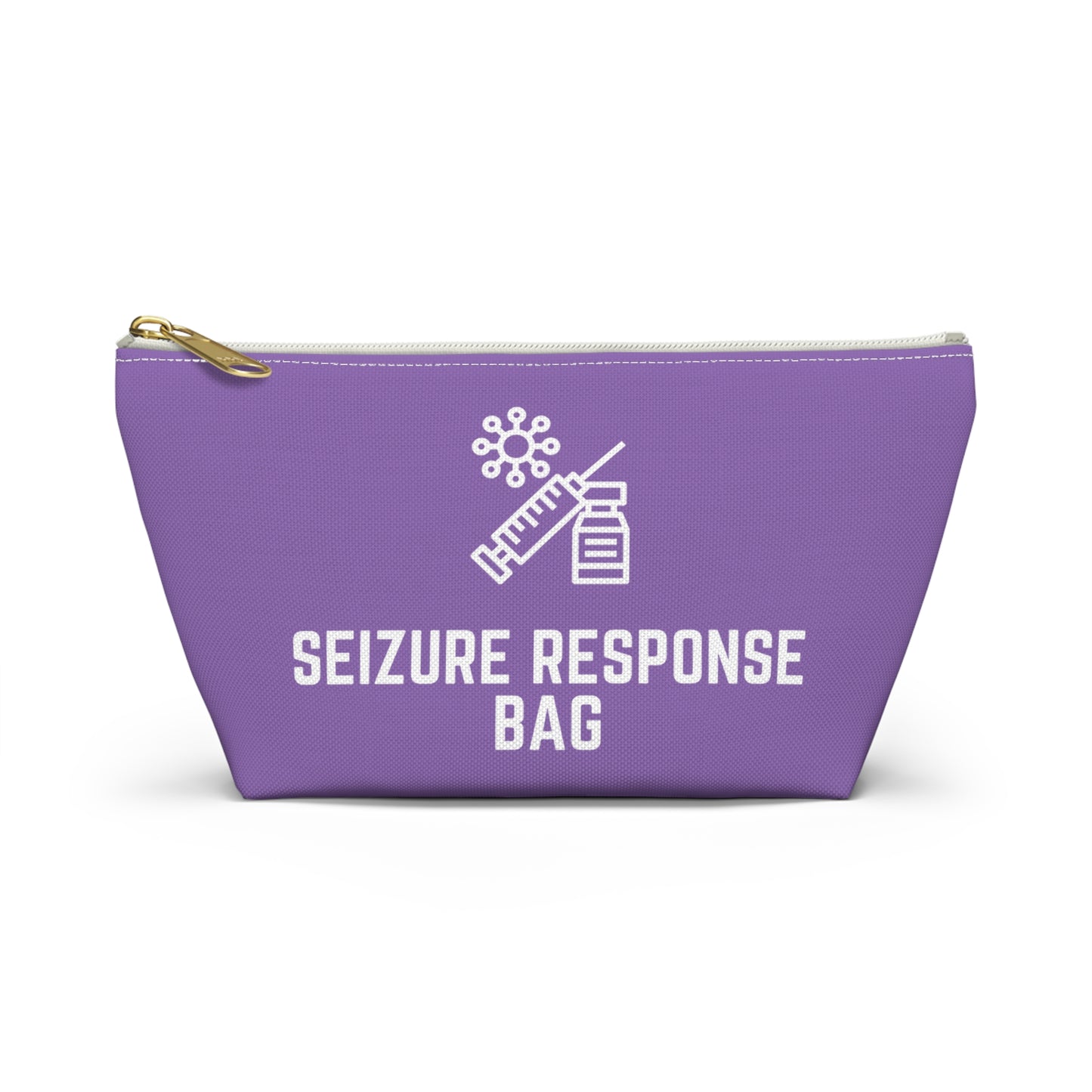 Personalized Seizure Response Bag for Emergency Medication Storage Travel Organizer for Epilepsy Safety Supplies and Medical Info