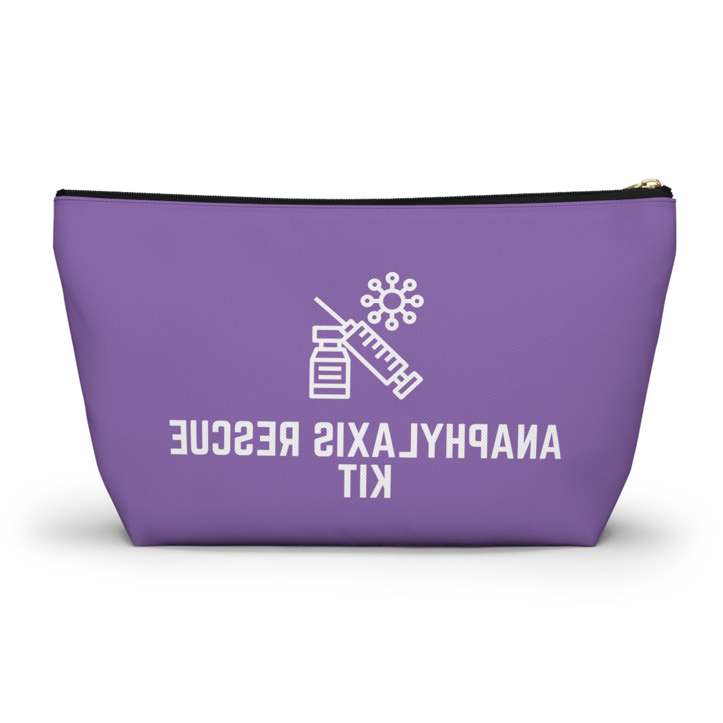 Personalized Anaphylaxis Rescue Kit Pouch for Emergency Medication Storage Travel Organizer for Allergy Emergency and Life Saving Supplies
