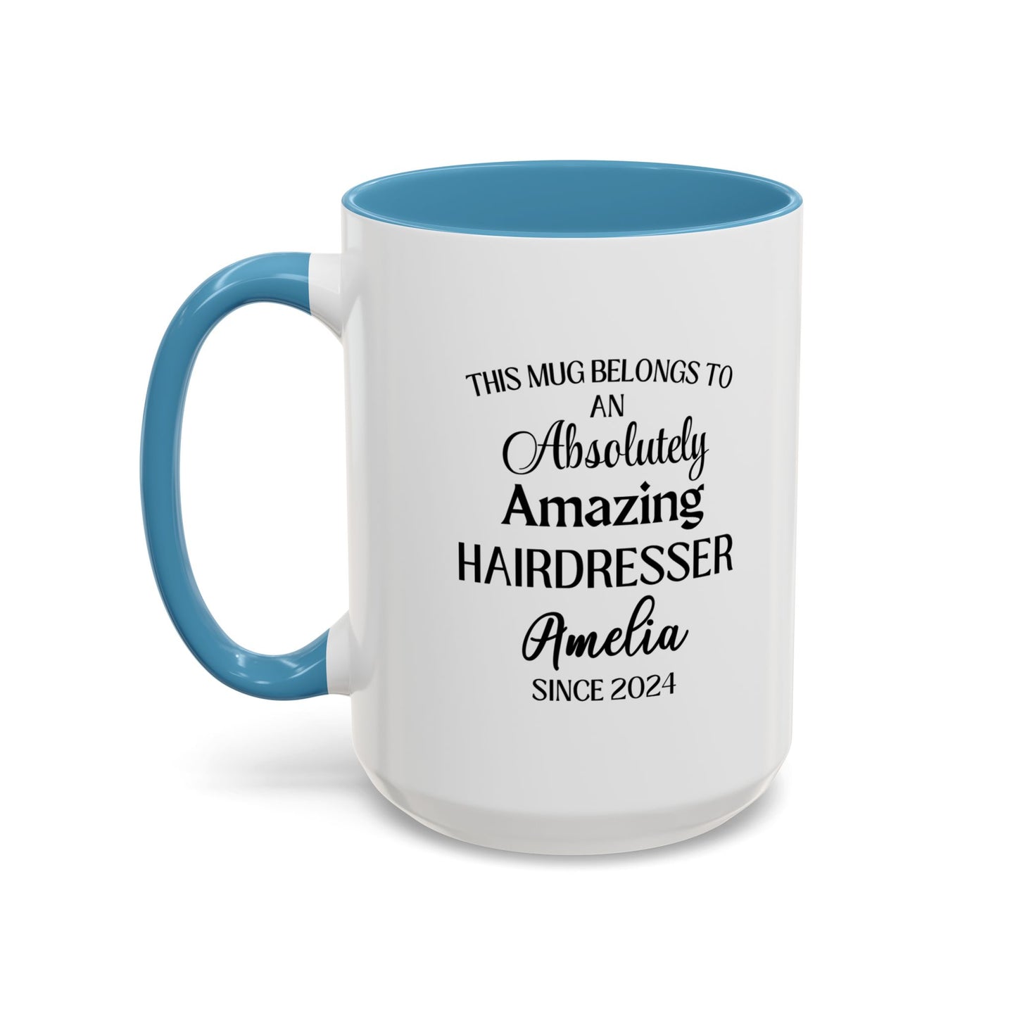 Custom Hairdresser Mug, Funny Salon Stylist Gift, Personalized Hair Artist Cup, Cosmetologist Coffee Mug