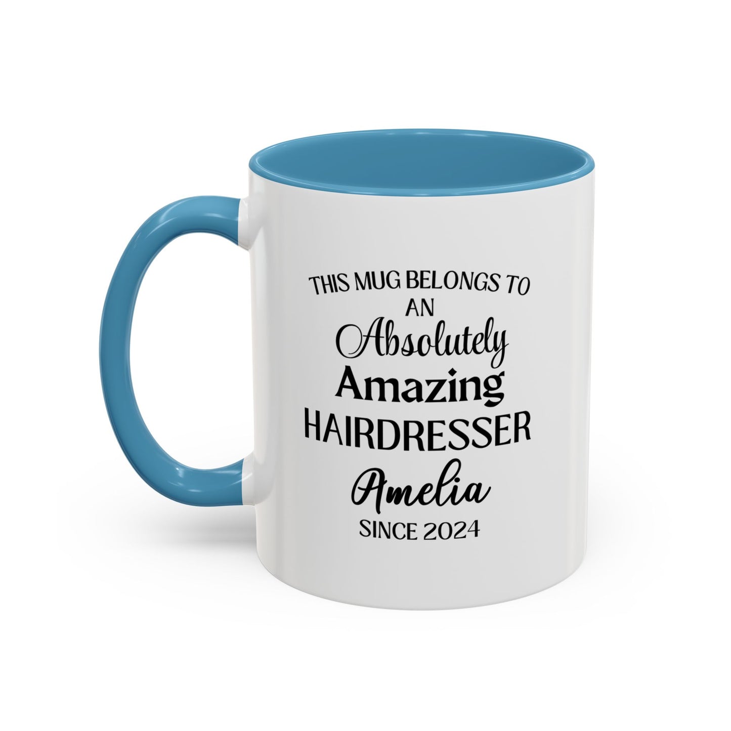 Custom Hairdresser Mug, Funny Salon Stylist Gift, Personalized Hair Artist Cup, Cosmetologist Coffee Mug
