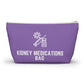 Personalized Kidney Medications Bag for Daily Pill Organizer Travel Case for Chronic Kidney Disease Supplies and Health Essentials
