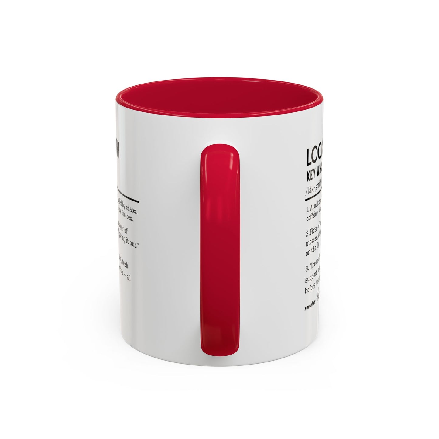 Personalized Locksmith Mug, Funny Dictionary Mug for Key Whisperers, Unique Gift for Locksmiths, Key Tech Mug, Colorful Mugs (11oz, 15oz)