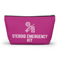 Personalized Steroid Emergency Kit Pouch for Medication Storage Travel Organizer for Quick Access to Steroid Meds and Essentials
