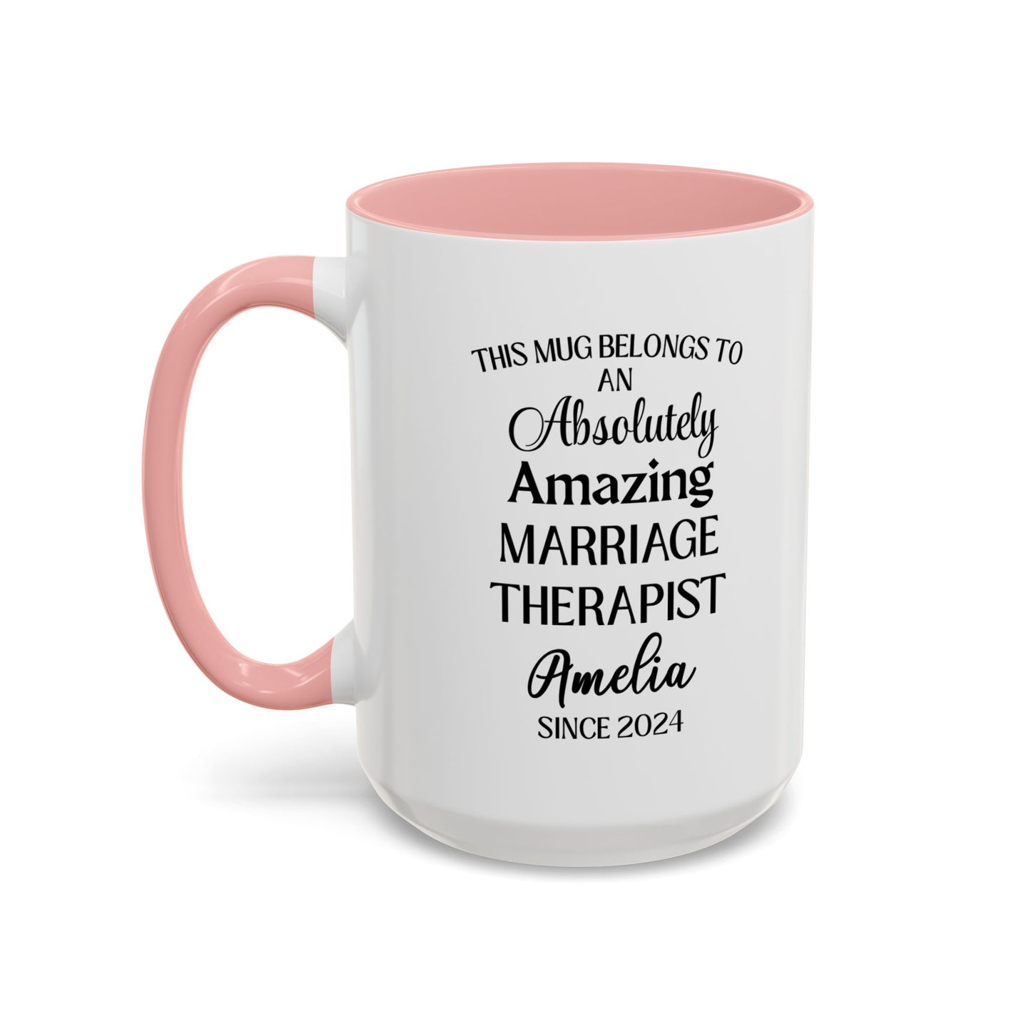 Coffee Mug, Custom Marriage Therapist Mug, Funny Relationship Counselor Gift, Personalized Couples Coach Cup, Gift for Couples, Wedding