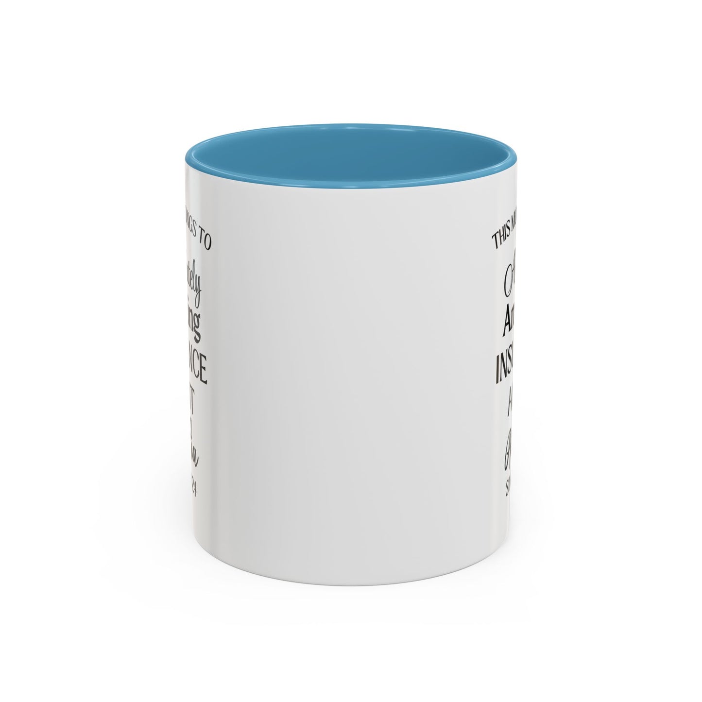 Custom Insurance Agent Mug, Funny Risk Manager Gift, Personalized Office Mug, Financial Advisor Coffee Cup