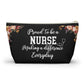 Nurse Essentials Pouch Gift For Nurses Organizer Zipper Bag For Work Supplies Makeup Storage Graduation Or Appreciation Gift For RN LPN