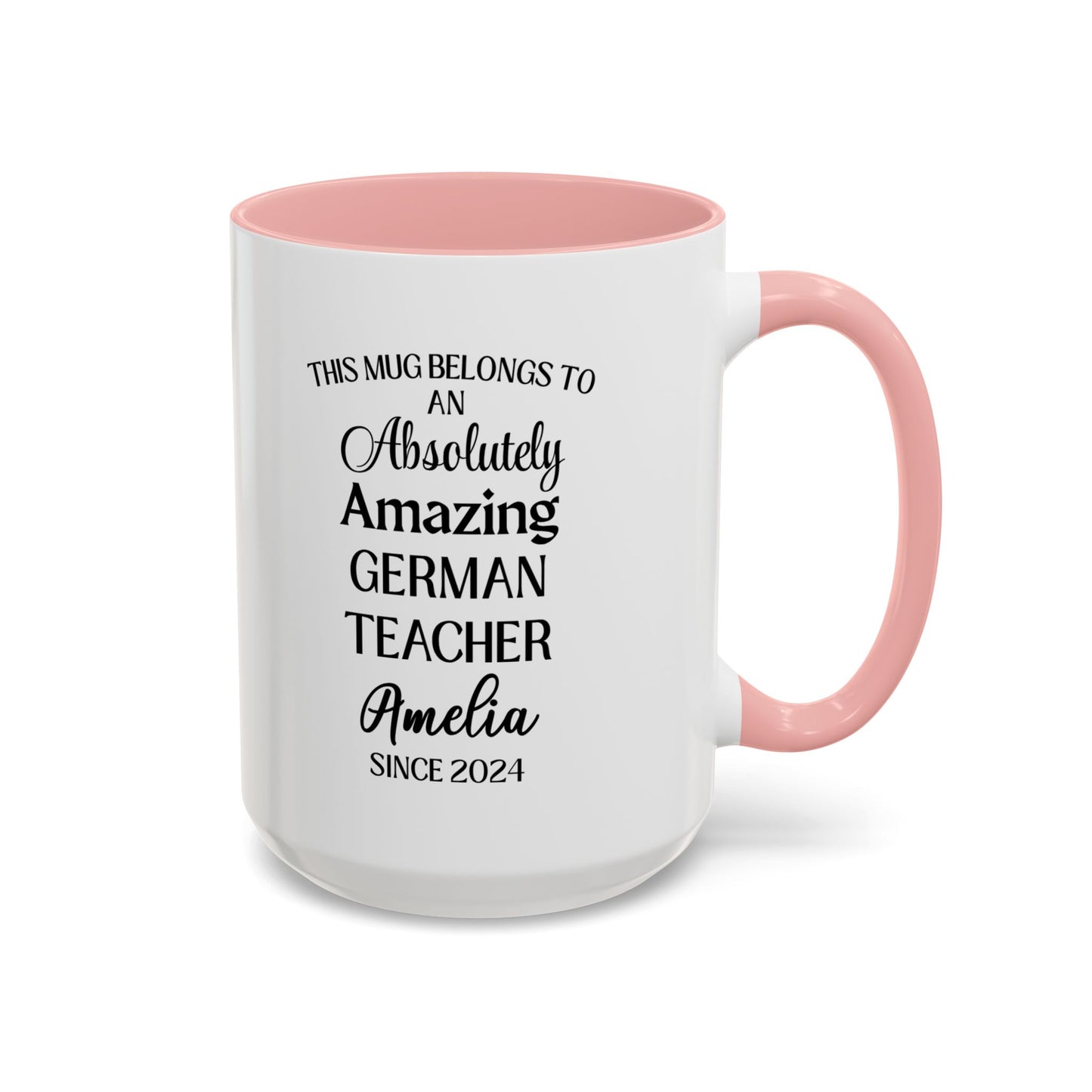 Custom German Teacher Mug, Funny Language Teacher Gift, Personalized German Mug, Danke Schön Cup, Classroom Gift